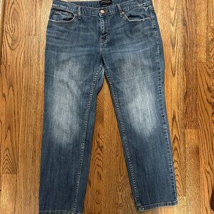 Banana Republic Women's Boyfriend Jeans in Medium Blue Wash